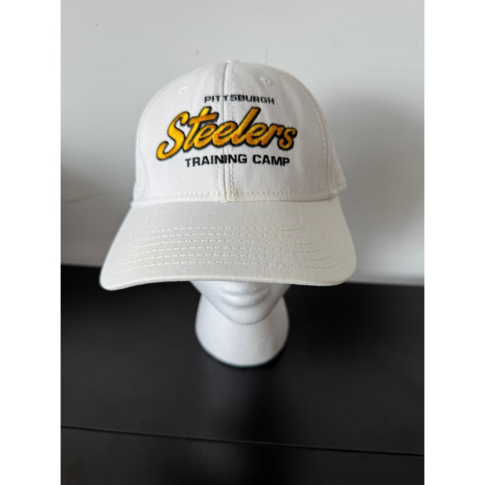 Pittsburgh Steelers Training Camp Hat BDA White Saint Vincent College Latrobe PA